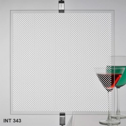 Folie for glas hvide prikker 137 cm x 5 m