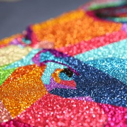 Poli-Flex Glitter folie i ruller a 50 cm