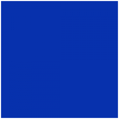 Oracal 751 deep blue folie i 63 & 126 cm's bredde RAL 5011