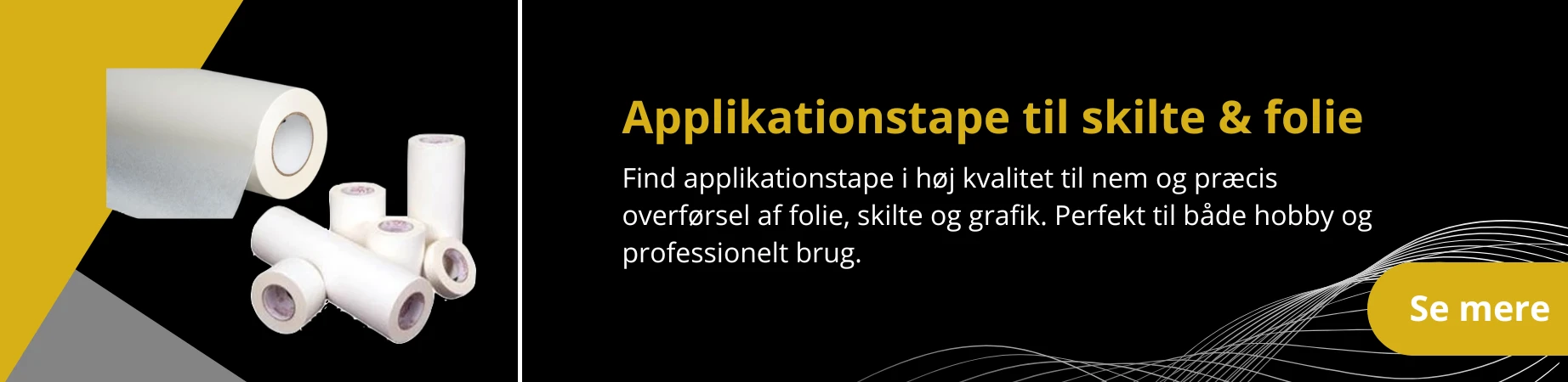 Applikationstape - Lavprisfolie.dk