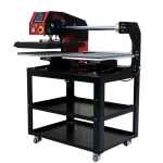 Secabo pneumatisk varmepresse 40x50 med laser Pneumatisk Dobbeltstation Automatisk 40 x 50 cm Varmepresse med Laserpositionering